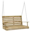 vidaXL Banco de baloi&ccedil;ar 110 cm pinho impregnado