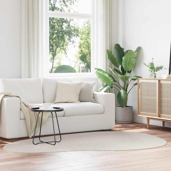 vidaXL Tapetes de &aacute;rea HUARTE Areia 160 x 230 cm Poli&eacute;ster