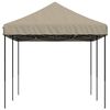 vidaXL Tenda de Festa Cinzento-acastanhado 292 x 580 x 315 cm