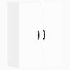 vidaXL Móveis de parede 2 pcs derivados de madeira branco