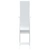 vidaXL Espelho de pé com luzes LED 34x37x146 cm branco