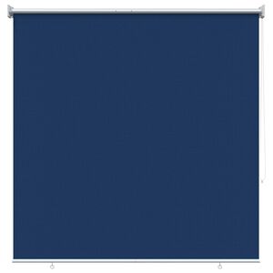 vidaXL Persiana Rol&ocirc; Externa com Bloco de 90% UV Azul 140 x 140 cm
