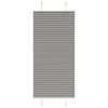 vidaXL Antracite Plissada Cega 65x150 cm Largura Tecido 64,4 cm
