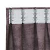 vidaXL Cortinas de Veludo 2 pcs Castanho 225 x 140 cm Veludo