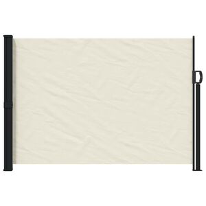 vidaXL Toldo Lateral Retr&aacute;til Creme 300 x 170 cm Poli&eacute;ster