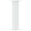 vidaXL Suportes p/ plantas 2 pcs 30x30x95 cm derivados madeira branco