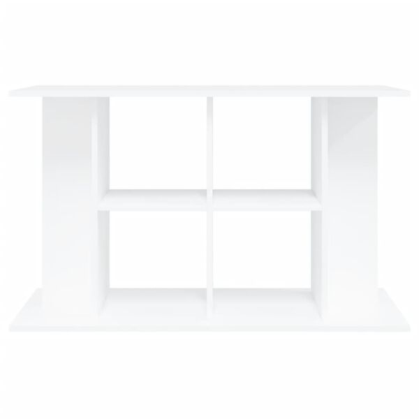 vidaXL Suporte de aquário 100x40x60 cm derivados de madeira branco