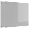 vidaXL Painel de cozinha 2 unid. Cinzento-claro 70 x 60 cm