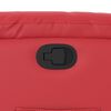 vidaXL Poltrona reclinável couro artificial vermelho
