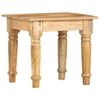 vidaXL Mesa de apoio 43x43x40 cm madeira de mangueira maci&ccedil;a