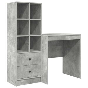 vidaXL Mesa Cinzento 115,5 x 50 x 127 cm 2 unid.