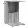 vidaXL Mesa Lateral Cinza Sonoma 40 x 35 x 60 cm Derivados de Madeira