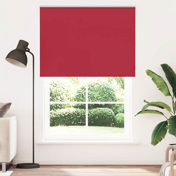 vidaXL Persiana de enrolar 150x210 cm largura tecido 146,6cm poliéster