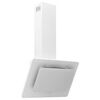 vidaXL Exaustor de parede 60cm a&ccedil;o inoxid&aacute;vel e vidro temperado branco