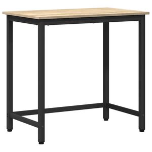 vidaXL mesa Carvalho Sonoma 100 x 50 x 76,5 cm