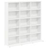 vidaXL Arm&aacute;rio para CD Branco 96 x 23,5 x 97,5 cm Derivados de Madeira