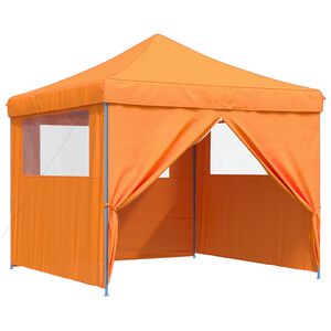 vidaXL Tenda de Festa 292 x 292 x 315 cm Laranja Tecido Oxford