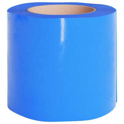 vidaXL Cortina de porta 200 mm x 1,6 mm 25 m PVC azul