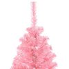 vidaXL &Aacute;rvore de Natal com 150 LEDs com suporte Rosa 120 cm PVC