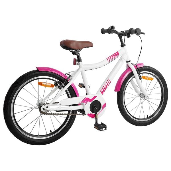 vidaXL Bicicleta Infantil 24 Polegadas para 8-12 anos Rosa