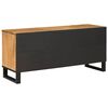 vidaXL Gabinete para TV com gaveta Castanho 100 x 33 x 46 cm