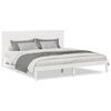 vidaXL Cama extra longa sem colch&atilde;o 180x220 cm madeira maci&ccedil;a