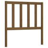 vidaXL Cabeceira de cama 96x4x100 cm pinho maci&ccedil;o castanho mel