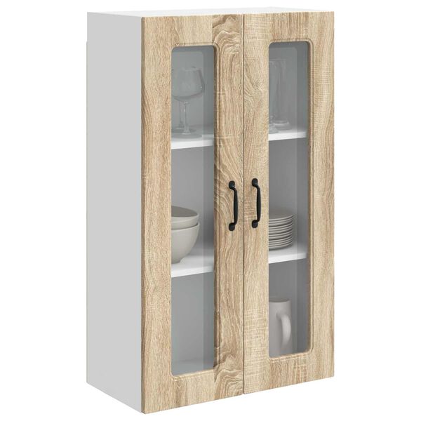 vidaXL Arm&aacute;rio de Cozinha Kalmar Carvalho Sonoma 60 x 31 x 100 cm