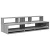 vidaXL Mesa de Est&uacute;dio Sonoma cinzento 152 x 42,5 x 36 cm