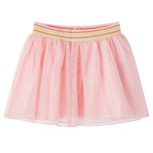 Saia de tule para crian&ccedil;a rosa-claro 92