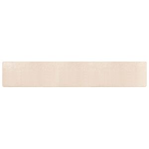 vidaXL Passadeira MARSA Creme 50 x 450 cm Poli&eacute;ster e PVC