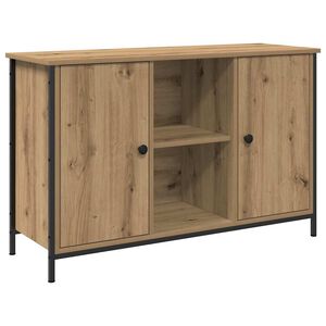 vidaXL Conjunto de m&oacute;vel de TV 101 x 35 x 65 cm Carvalho Artesanal