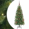 vidaXL &Aacute;rvore de Natal Artificial Verde 150 cm PE e PVC
