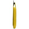 vidaXL Cabeceira Suspensa Amarelo 110 x 55 x 5 cm Veludo