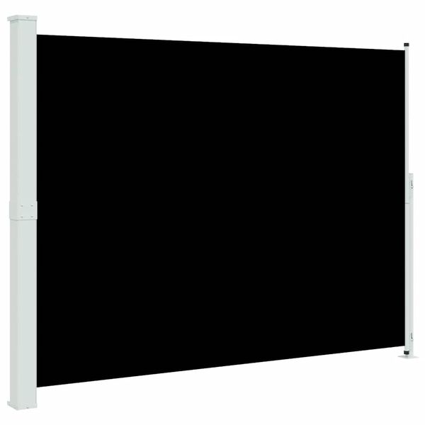 vidaXL Toldo lateral retr&aacute;til para p&aacute;tio 220x300 cm preto