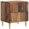 vidaXL Mesa-de-cabeceira Madeira antiga 43 x 34,5 x 48 cm