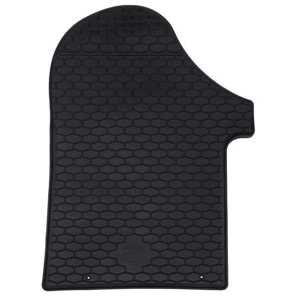 vidaXL Tapete de carro 2 pcs Preto TPE