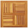 vidaXL Tampo de mesa quadrado 60x60x2 cm madeira de ac&aacute;cia maci&ccedil;a