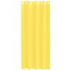 vidaXL Cortinas de voile com ilhós 2 pcs amarelo