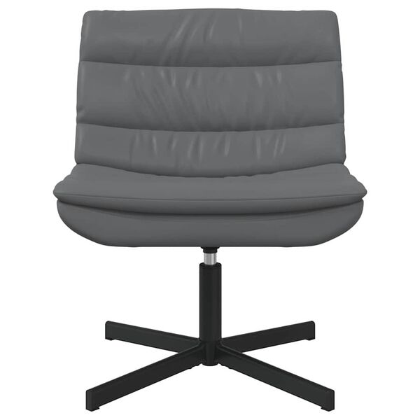 vidaXL Cadeira girat&oacute;ria Cinzeto 63 x 75 x 76 cm PU