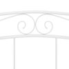 vidaXL Estrutura de cama 140x200 cm metal branco