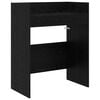 vidaXL Mesa de DJ Carvalho Preto 62 x 45 x 102 cm Derivados de Madeira