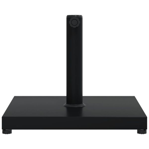 vidaXL Base de guarda-sol para postes de Ø32/38/48 mm 18 kg quadrado