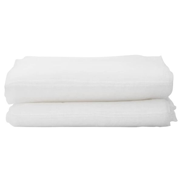 vidaXL Rede de Insetos Branco 2 x 50 m Polietileno
