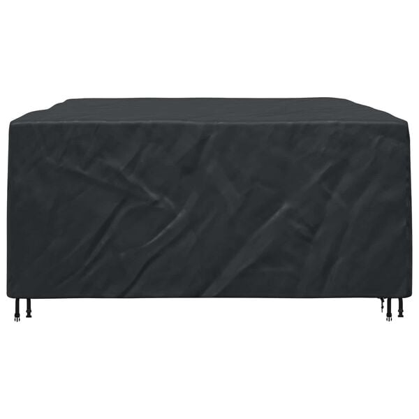 vidaXL Capa para M&oacute;veis Liso Preto 250 x 210 x 90 cm 600D