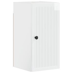 vidaXL Arm&aacute;rio de parede para banheiro EDE Branco Brilhante