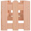 vidaXL Canteiro elevado c/ design de cerca 200x30x30cm madeira douglas