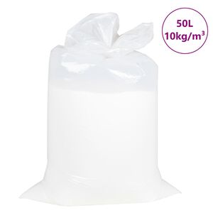 vidaXL Enchimento de pufe EPS 50 L branco 10 kg/m&sup3;