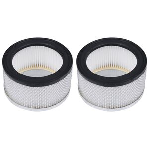 vidaXL Filtros HEPA lav&aacute;veis para aspirador de cinzas 2 pcs