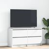 vidaXL M&oacute;vel de TV 100x35x54 cm derivados de madeira branco